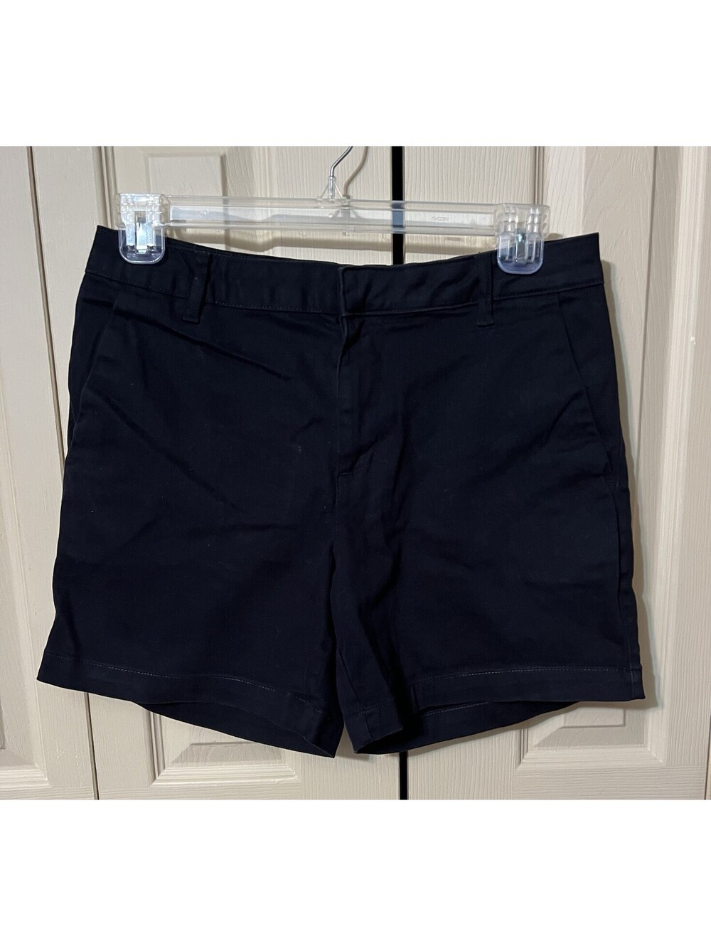 Banana Republic Black Chino Shorts Womens 12